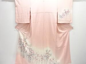 作家物　菊梅模様一ツ紋訪問着